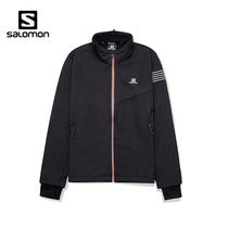 Salomon Salomon womens sportswear jacket spring new fleece jacket jacket stand collar soft shell