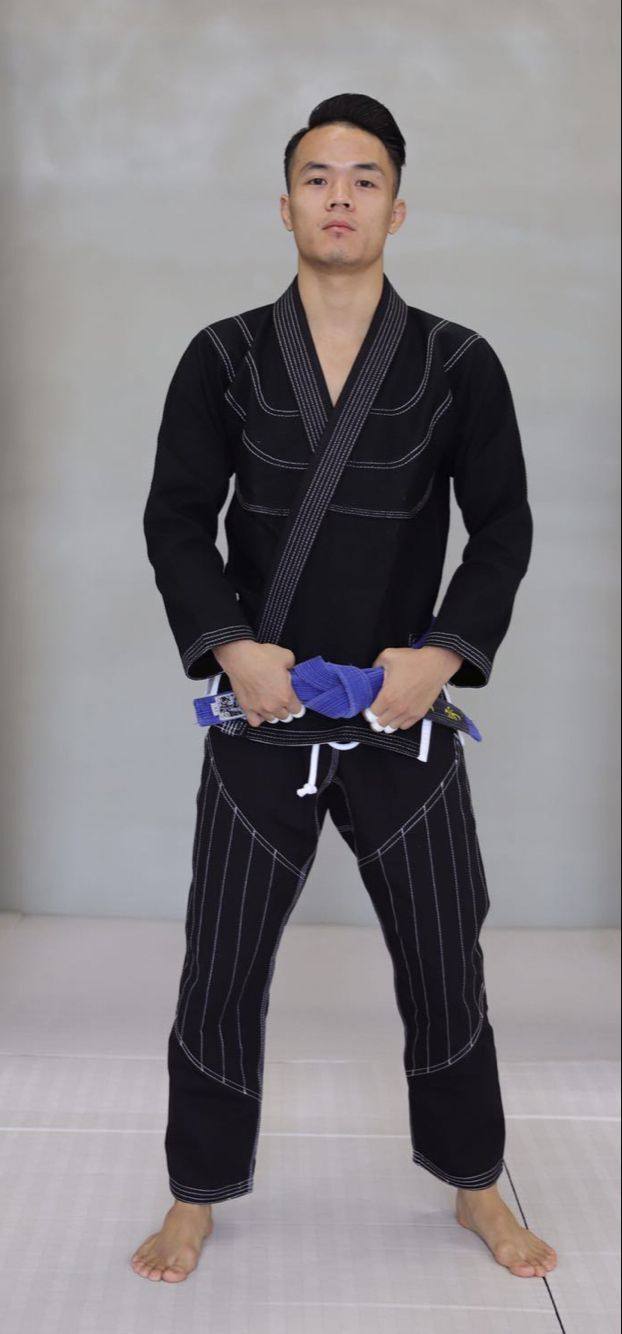 Jitsuka柔術服輕量比賽型道服 巴西柔術家原創黑白道服-Taobao-Tmall