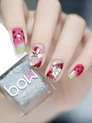 Russian pastoral cat BOW POLISH out of space Outer space Nail polish starry sky universe