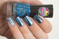 DL Print Moil 017 Metal Blue