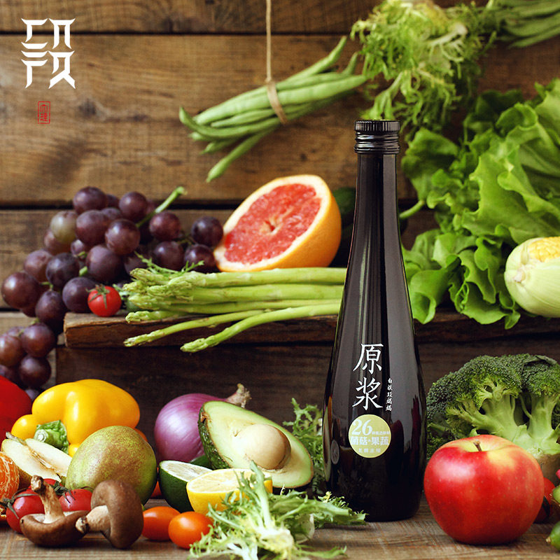 Bai clan Duan mother comprehensive fruit and vegetable bacteria enzyme raw liquid non-powder 26 kinds of fruits and vegetables, fruits and mushrooms export production line