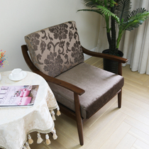 Customized European high-density sponge cushion solid wood sofa cushion cover all-inclusive fabric sofa sleeper cover cloth cover