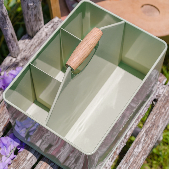 Hongyue Berry&Bird Portable Green Gardening Tool Storage Basket Camping Portable Household Storage Box