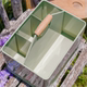 Hongyue Berry&Bird Portable Green Gardening Tool Storage Basket Camping Portable Household Storage Box