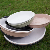 Hongyue Jiabrui plastic tray four-leaf clover mocha bituminous coal gray white pottery large water tray anti-leakage vendor