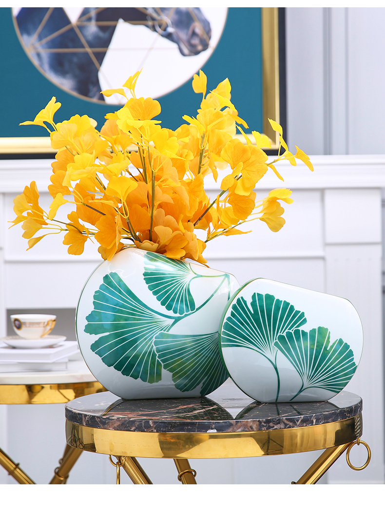 I and contracted creative ceramic vase furnishing articles Nordic light key-2 luxury sitting room porch TV cabinet table decoration decoration