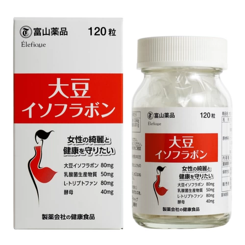 Соевые изофлавоны мягкие капсулы, эстрогена, натуральная добавка самка женщины -менопауза, японские импортные лекарства от Toyam