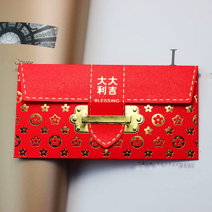 High-grade exquisite red envelope gilding pattern exquisite creative li is the Wishing you prosperity of Feng Fu He Daji Da Li Xi