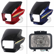 Suitable for new Continent Honda motorcycle accessories SDH125-49 deflector headlight shell head cover Gold Fengrui head