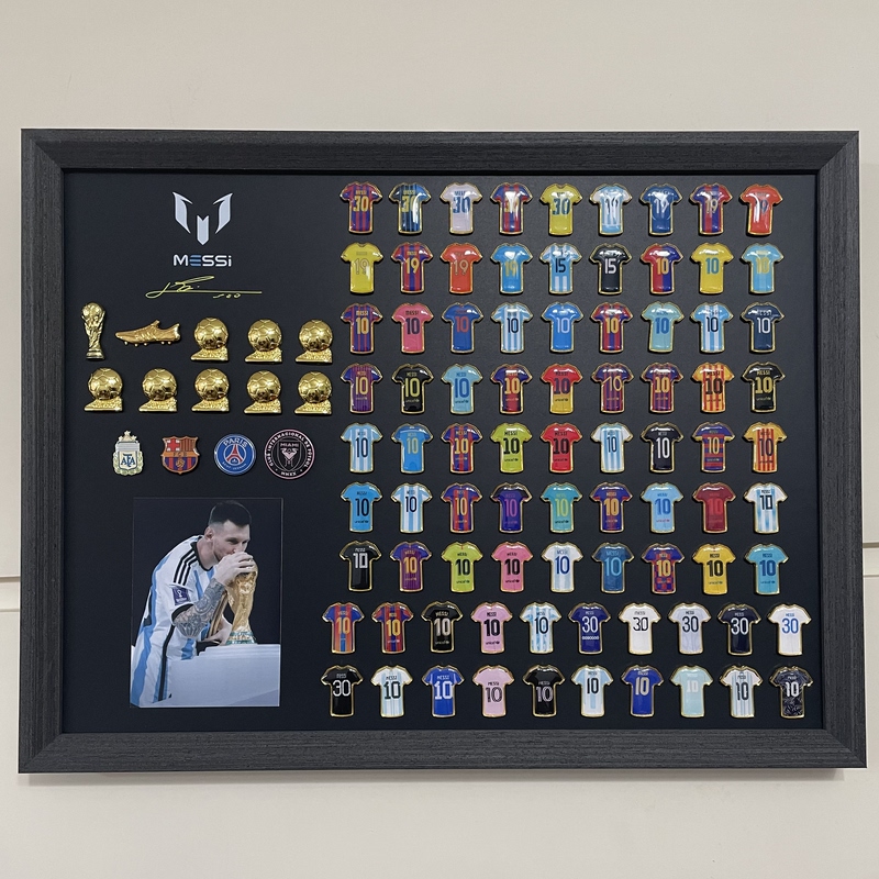 Bellingham, Neymar, Cristiano Ronaldo Jersey, Badge, Photo Frame, Merchandise, Qixi Gift for Boyfriend, Christmas Gift, Messi