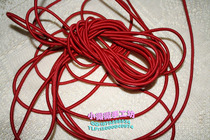 3mm black circles elastic red bold elastic rope ru jiao sheng coffee imported Springs yellow circle rope