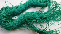 1-3mm green nylon rope nylon wire woven net fishing wire rope ring duck line fishing net rope plastic rope 145 m
