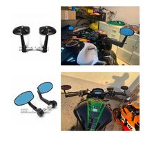 Longxin LX500 modified accessories retro locomotive infinite 300AC hand handle rearview mirror foldable personality mirror