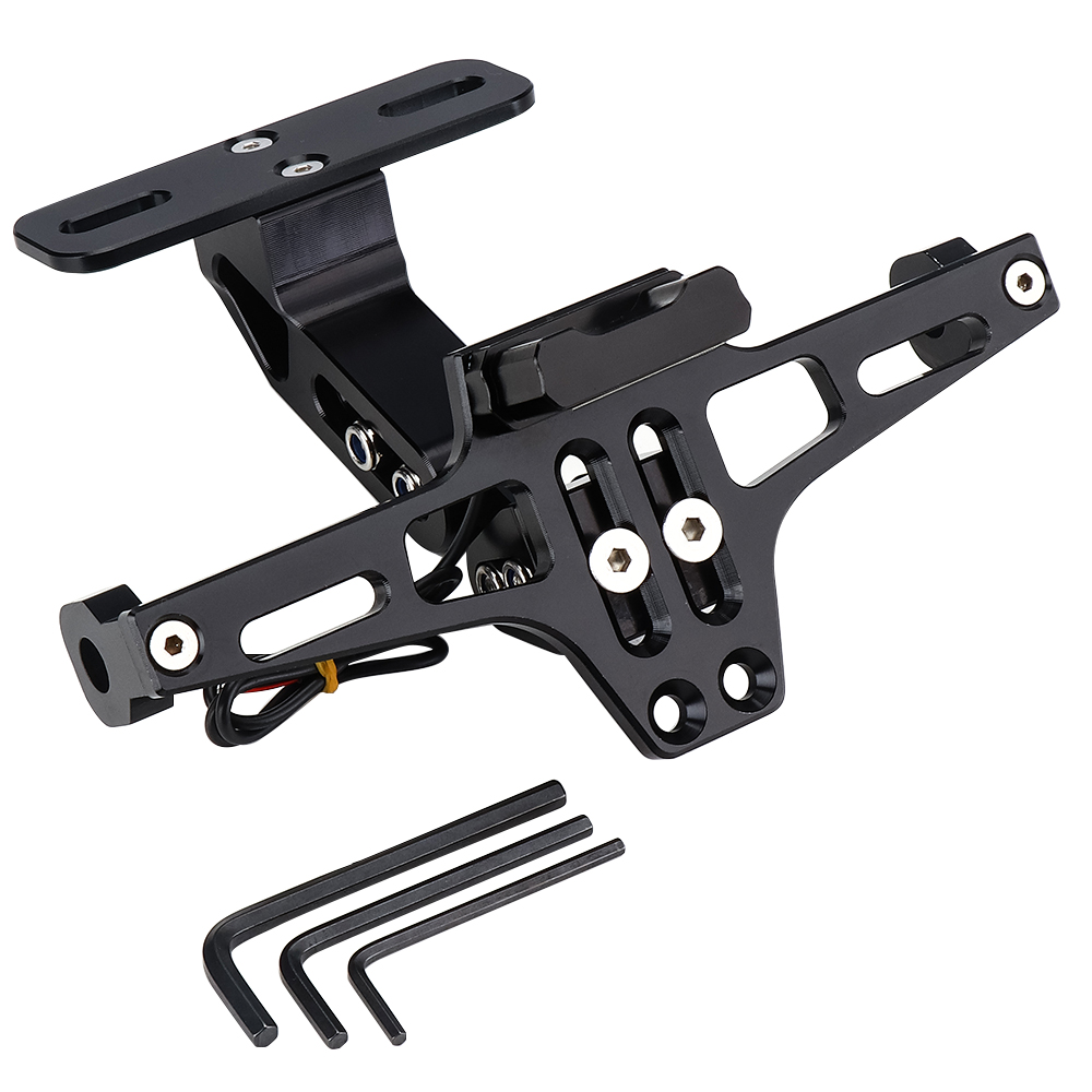 Mountain fz1 fz1 fz6r fz6r xj6 xj6 fz6 modified CNC rear license plate rack rear plate frame short rear license plate rack