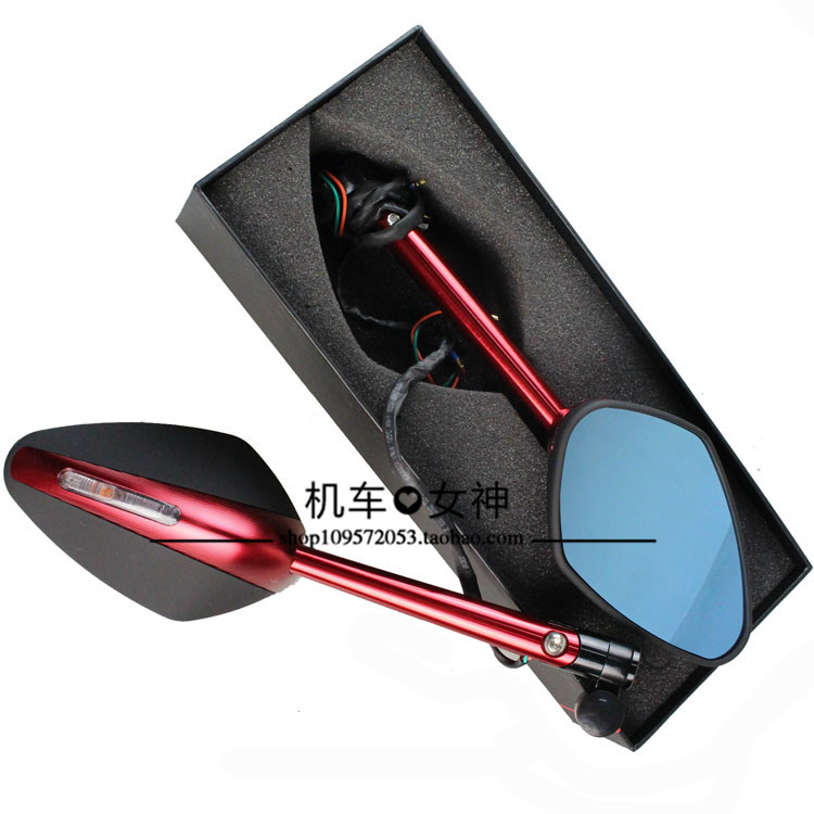 Gương chiếu hậu xe máy sửa đổi RIZOMA Mô hình phổ quát Tất cả hợp kim nhôm Gương chiếu hậu CNC gương xe máy rizoma