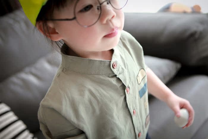Chemise enfant à manche longue - Ref 2084293 Image 24