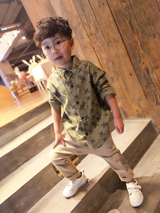 Chemise enfant à manche longue - Ref 2084292 Image 28