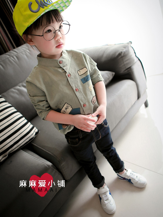 Chemise enfant à manche longue - Ref 2084293 Image 23