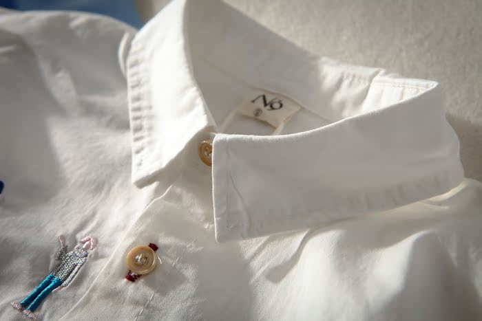 Chemise garcon à manche longue - Ref 2082399 Image 42