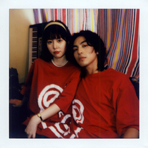 Jiu Niu Zhuo Zi ALOHA fit bear couple short-sleeved T-shirt #Today recalls the original I only love you one