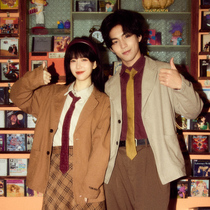 Wine balls ALOHA retro Hong Kong style couple suit jacket #SuperIDOLs smile is not as sweet as yours