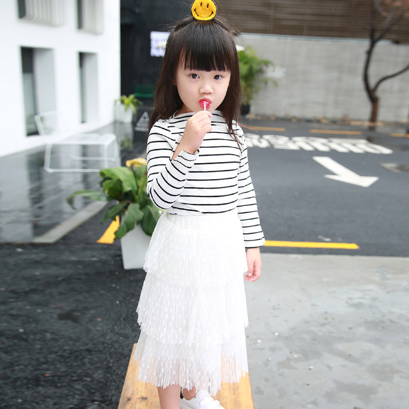 Jupe fillette en mélange - Ref 2050237 Image 22