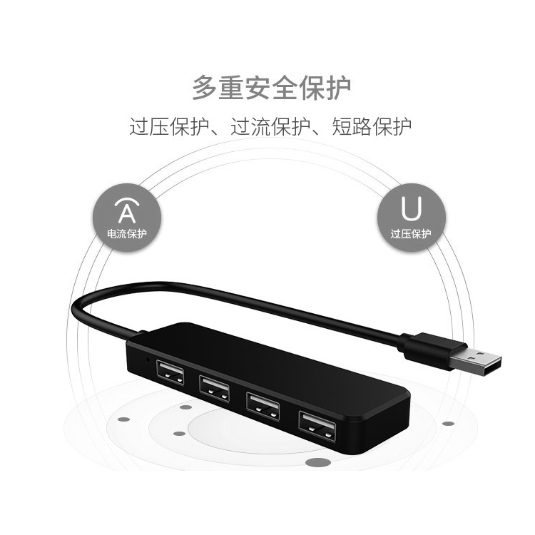 Máy tính usb splitter đa giao diện đa chức năng tốc độ cao 3.0 kéo 4 usd sạc xe chuyển hướng usb3.1 di động - USB Aaccessories den led usb