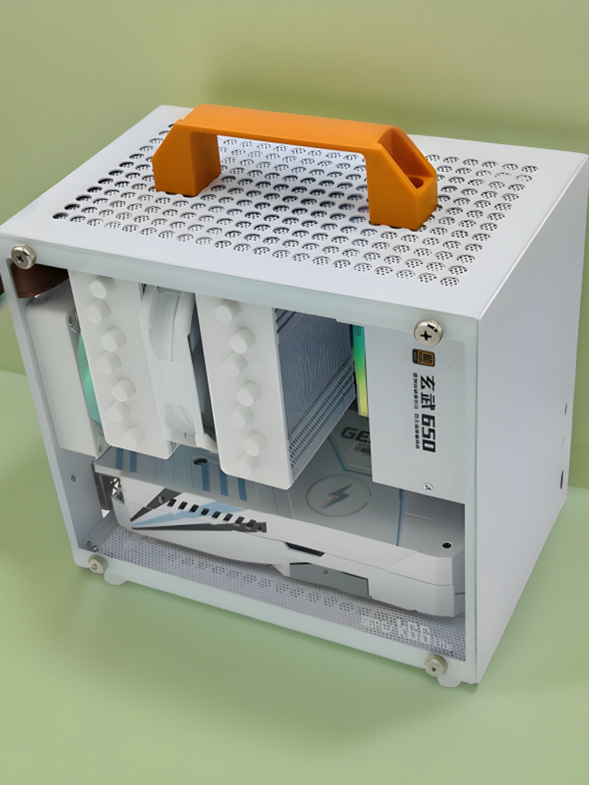 Ryzen 5600X/9700X/9600X Mini Portable 5060Ti 16g Gaming Host 7L Volume Itx Computer