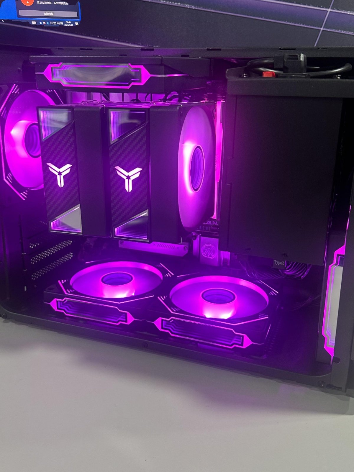 Ryzen 5600X/9700X/9600X Pure White Mini Portable Itx Small Computer 5060Ti Gaming Computer