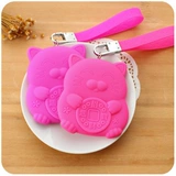 Силиконовая мультяшная ключница, универсальная сумка, брелок, кошелек, картхолдер