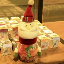Christmas children elderly snowman elk candy can