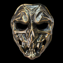 Film and Television New Predator Skull Mask Cos Alien Full Face Dress Up Halloween Horror Performance Resin Mask