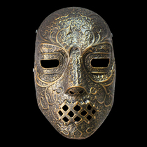 Death Eater mask cos Harry Potter dress up haunted house bar props Halloween horror movie resin mask
