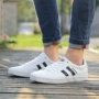Kéo lại giày nam mới thoáng khí giản dị phiên bản Hàn Quốc của xu hướng giày da không thấm nước hoang dã giày thể thao nữ trắng