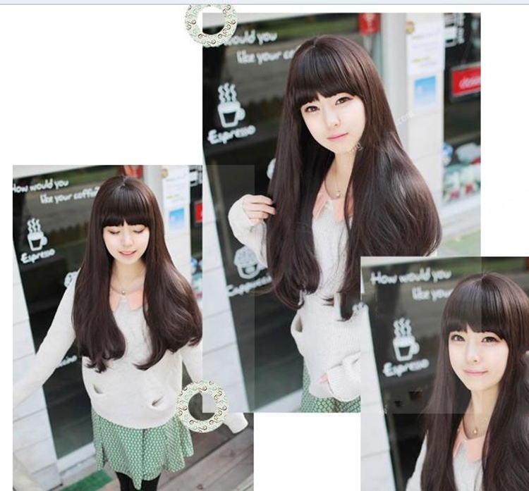 Perruque Long cheveux raides - Ref 2608098 Image 8