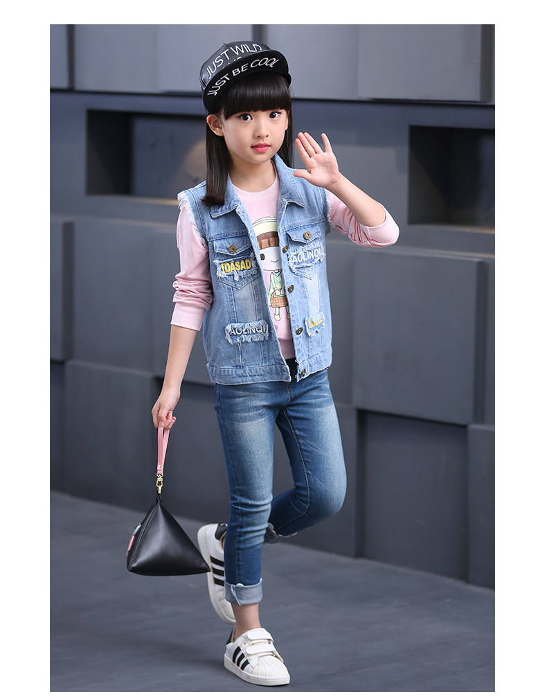 Gilet enfant en toile - Ref 2069966 Image 14