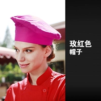 404 Pleucker Chef Hat Hat Rose Red