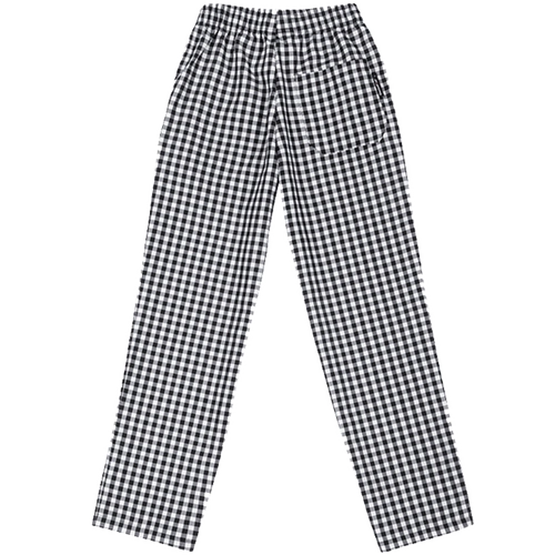 Шеф -повар Pants Hotel Works Charnout Черно -белый шеф -повар кухонный брюки