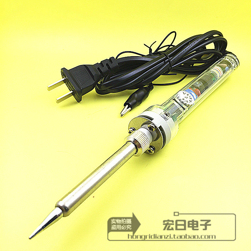  Huanghua 907 adjustable temperature long life electric chromium iron 60W internal heat constant temperature electric soldering iron welding tool