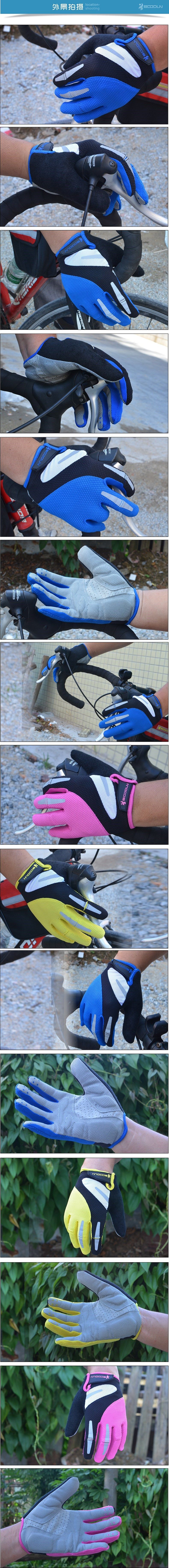 Gants pour vélo mixte BOODUN - Ref 2246960 Image 8