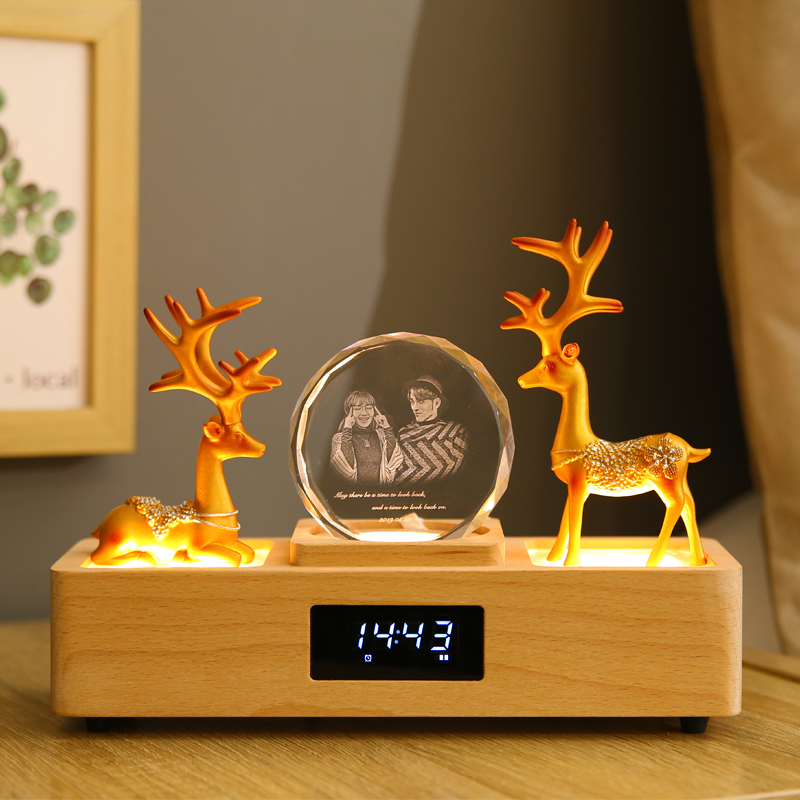 All the way deer have your ornaments wedding newlywed creative custom Valentine's Day gifts to send wives girlfriends practical high-end