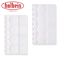 Japan Holbein plastic square 8-grid 16-grid 20-grid watercolor paint palette resin tray