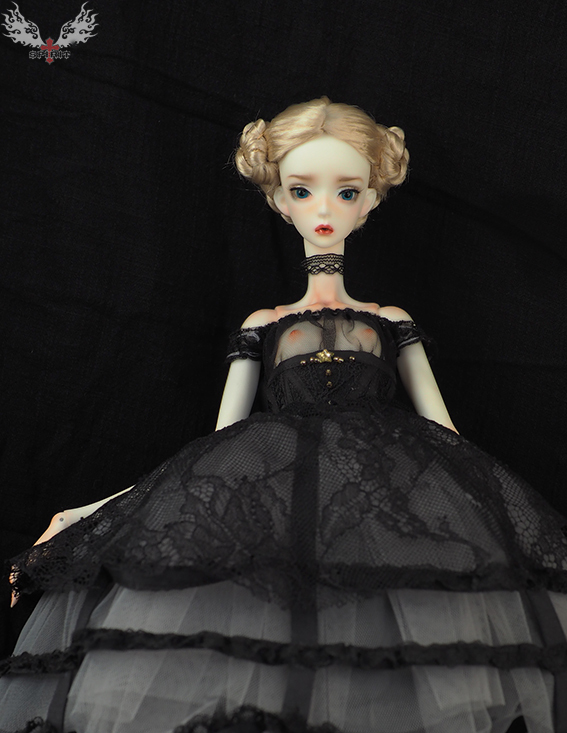 1/8 1/3Bjd Doll Golden Brown 2 Colors 2 Sizes Imitation Mohair Style Wig Jd102