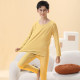 Teenage Boys' Thermal Set, Boys' Autumn and Winter Thermal Underwear, Double-Sided Fleece Base Layer Two-Piece Set