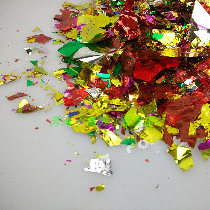 Event Small bag 300 gr bright gold flowers Colorful Flowers Gold Flowers Gold Flowers Four Splashed Colorful photocopy paper Flowers Scattered Flowers