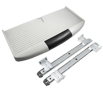 BuyDE office furniture keyboard three - section guide rail keyboard