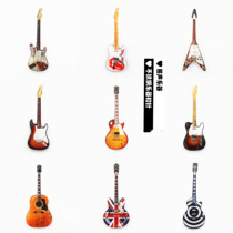 7CM stainless steel rubber instrument music guitar clasp brooch decoration pin