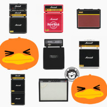 Horse spoon Marshall vox fender Fanta electric guitar bass speaker model ornaments instrument model