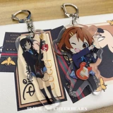 Мультяшные дизайнерские музыкальные инструменты, акриловая гитара, милый брелок, подарок на день рождения