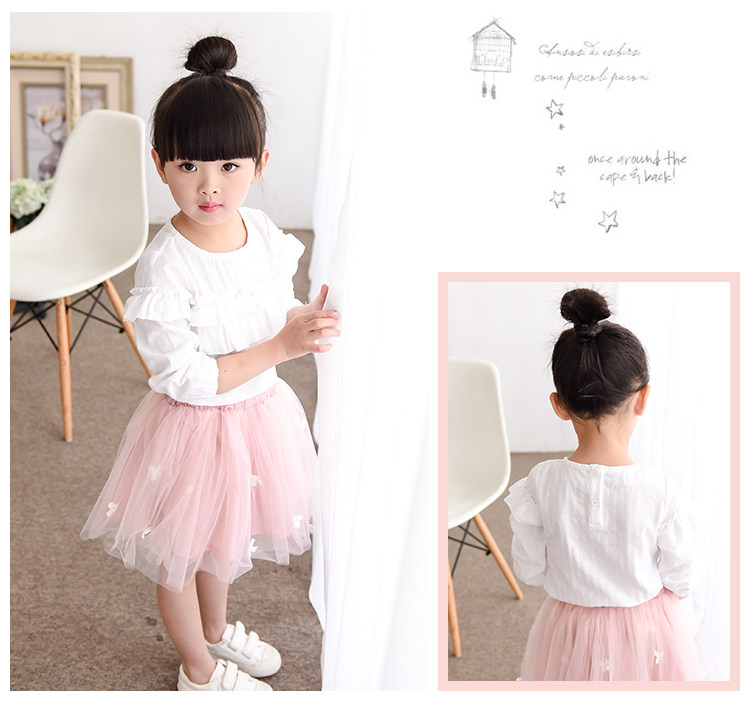 Chemise fille à manche longue - Ref 2086242 Image 21